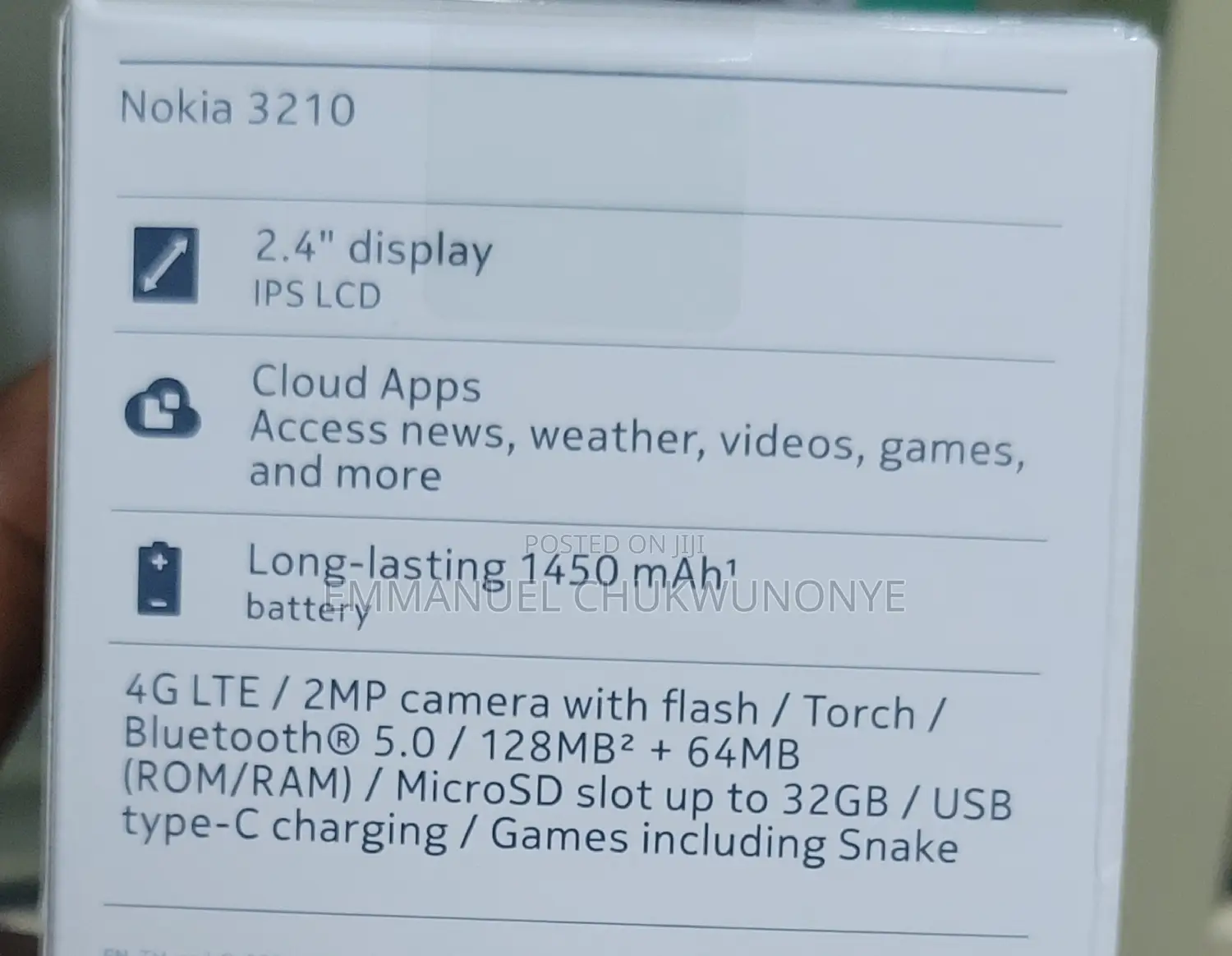 New Nokia 3210