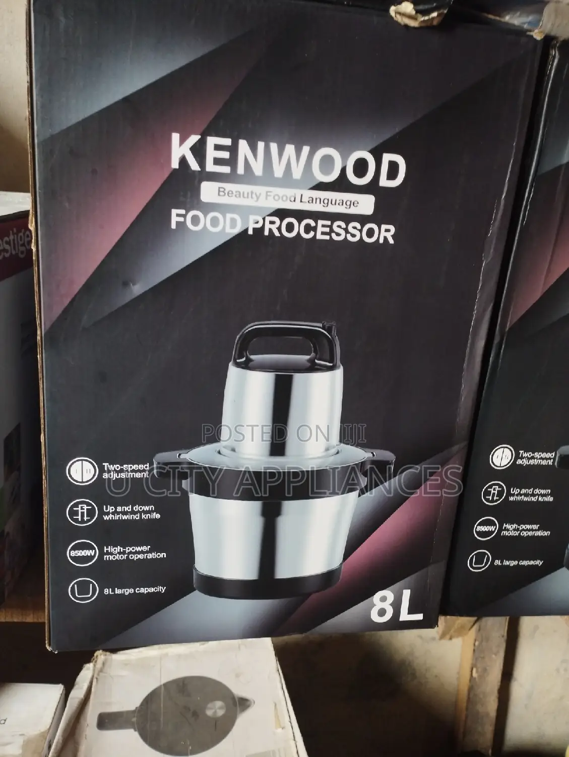 12L Kenwood Ukyam Pounder and Multifunctional Food Processor