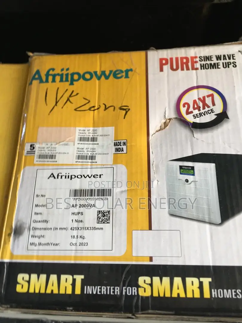 Afriipower Inverter 2kva/24v