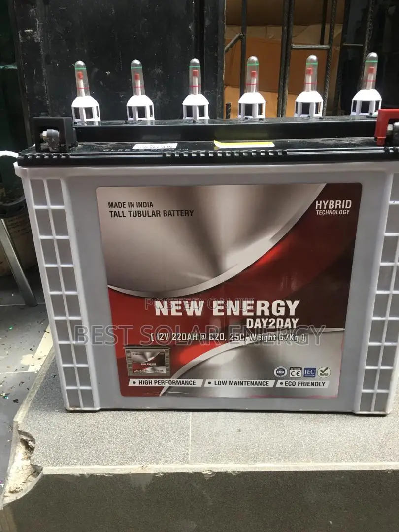 New Energy Tubular Battery 220a /12v