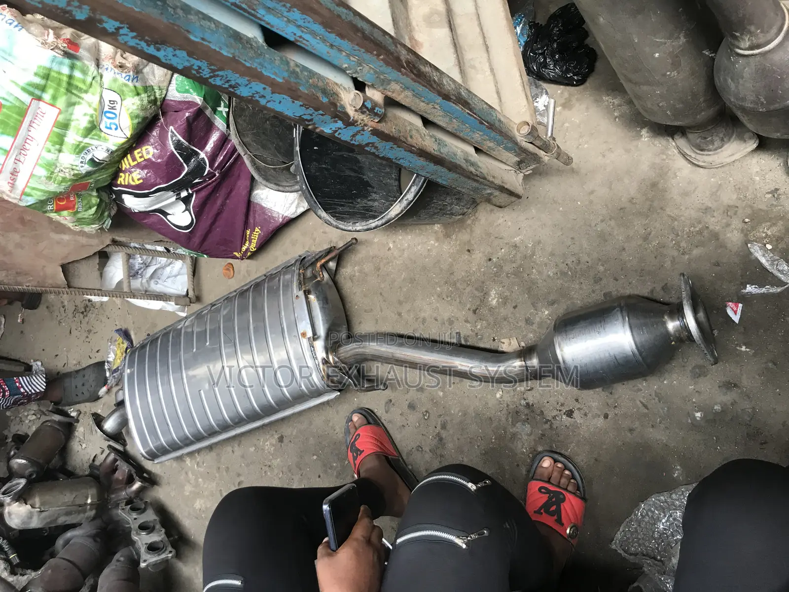Center Catalyst and Exhaust Toyota RAV4 2010 V6