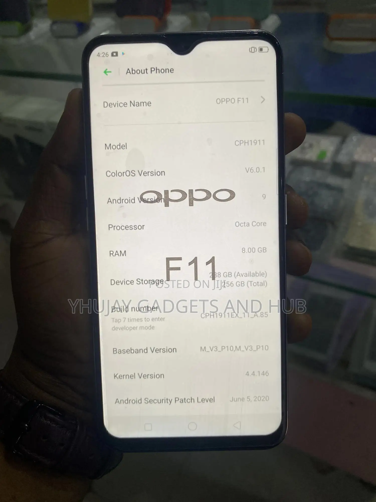 Oppo F11 128 GB Green