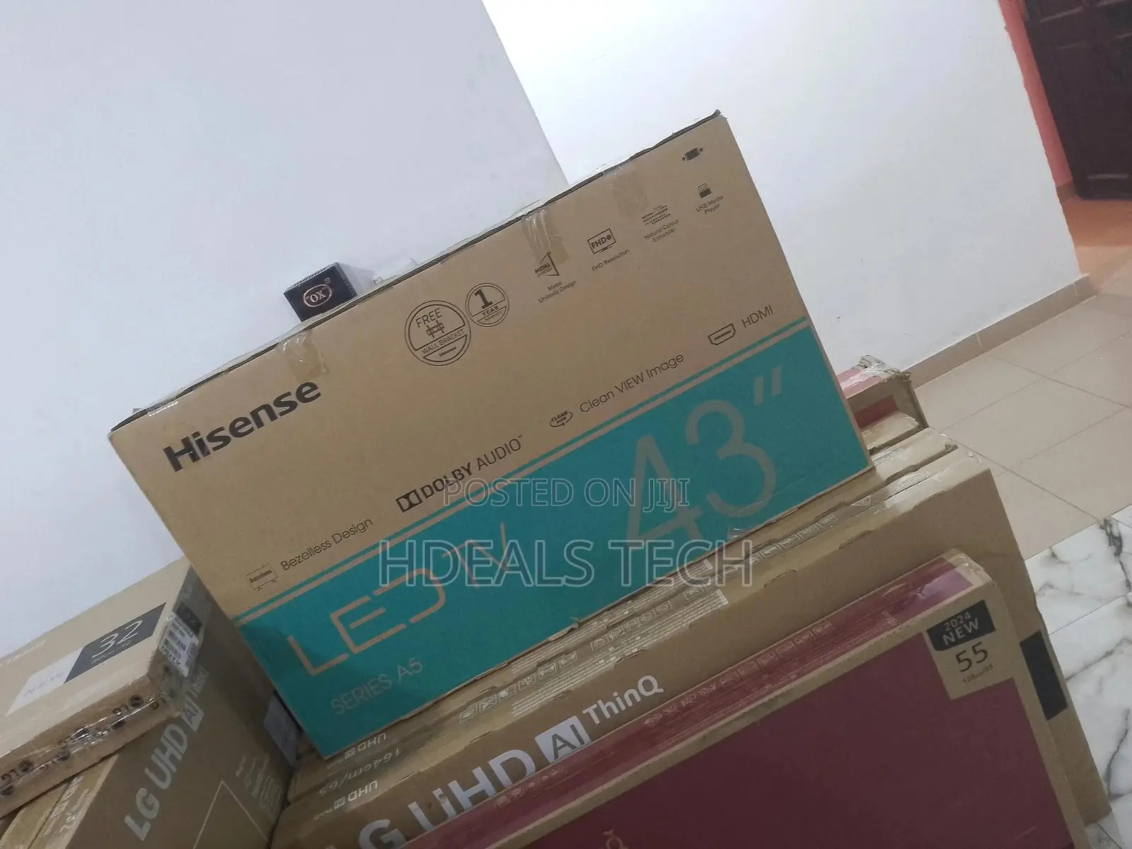 43''-Inches LED Hisense TV | Dolby,Audio,Usb,Hdmi 