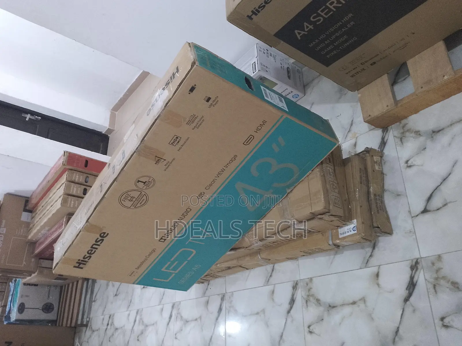 Hisense 43 Inch TV UHD Non Smart TV, With Dolby Vision