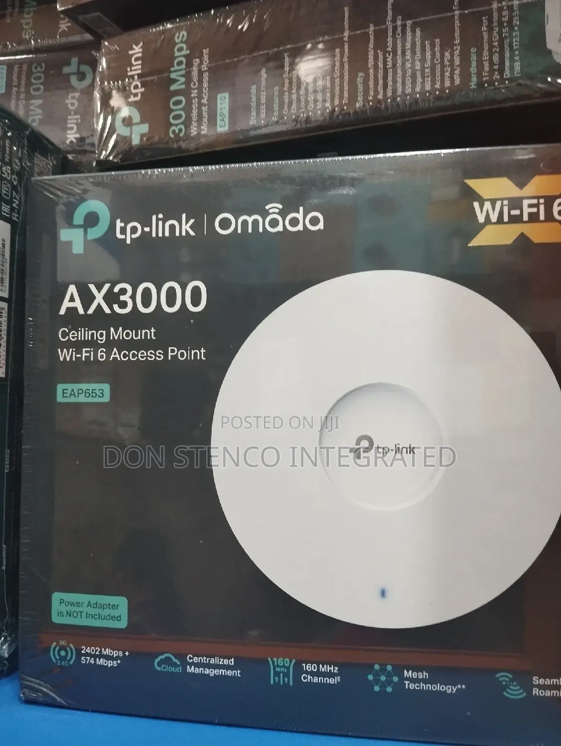 Tp-Link Omada Ax3000 Ceiling Mount Wifi 6 Access Point