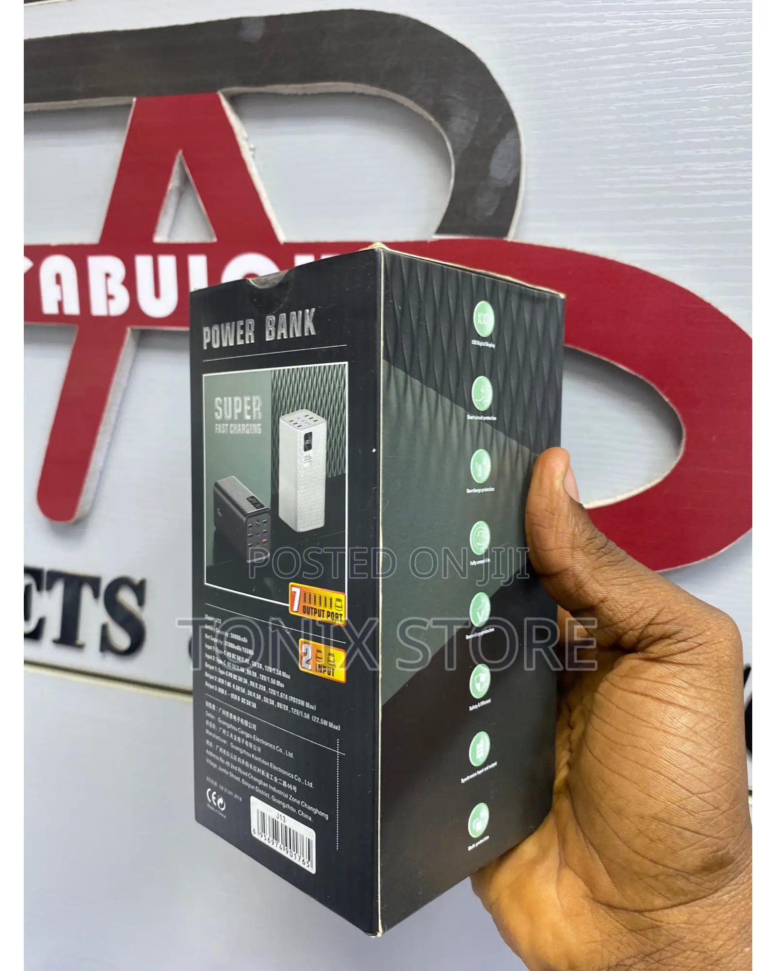 Super Fast Charger Joko Powerbank With 8 Ports