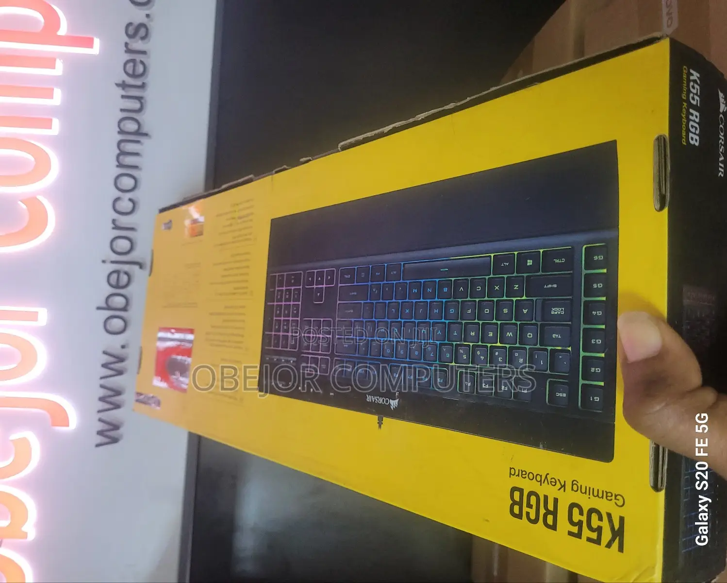 Corsair Gaming RGB Wired Backlight Keyboard