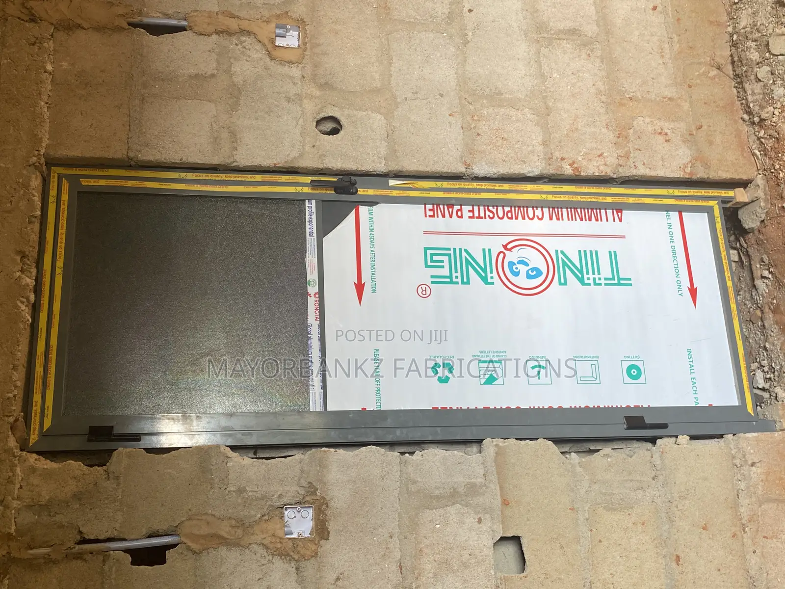 Aluminum Toilet Doors