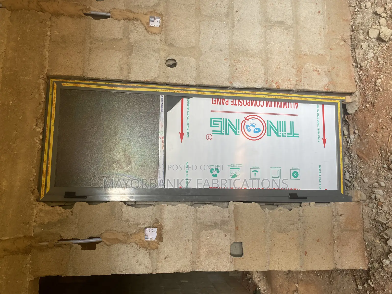 Aluminum Toilet Doors