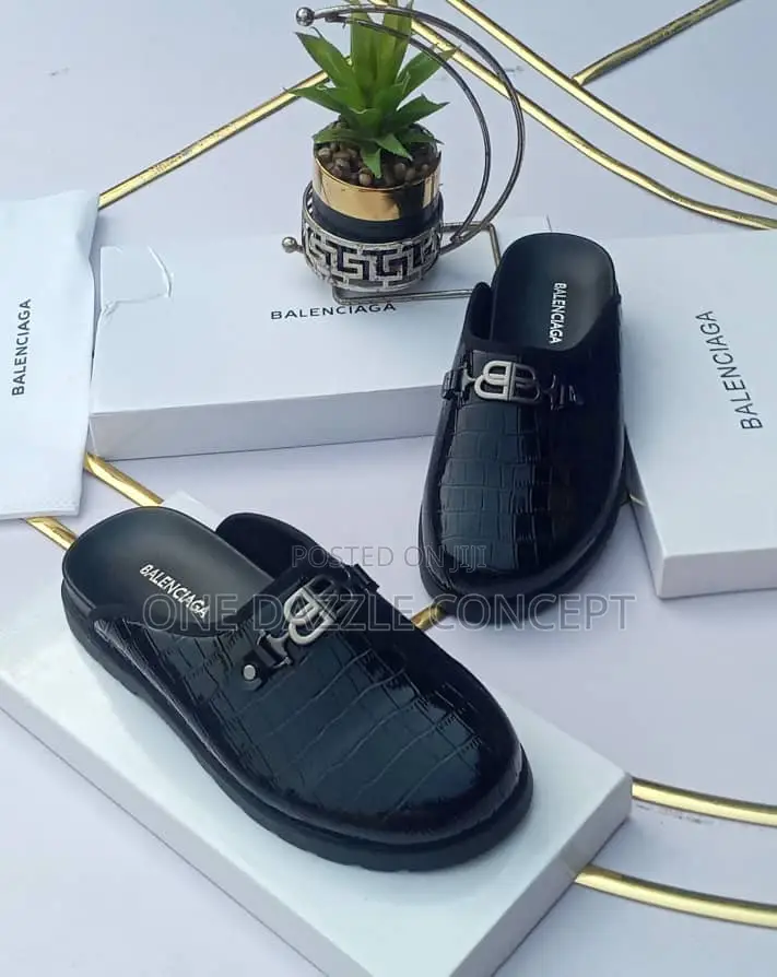 Leather Half Shoe /Mules