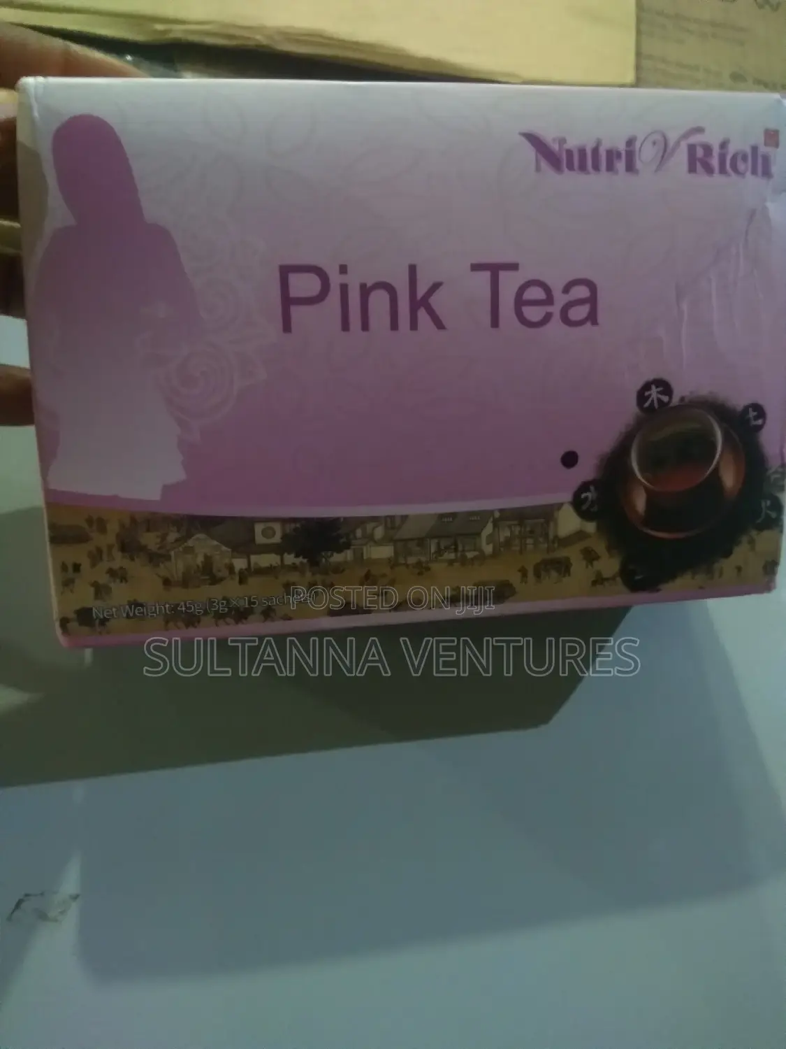 Longrich Pink Tea (Slimming Tea, 15 Tea Bags)