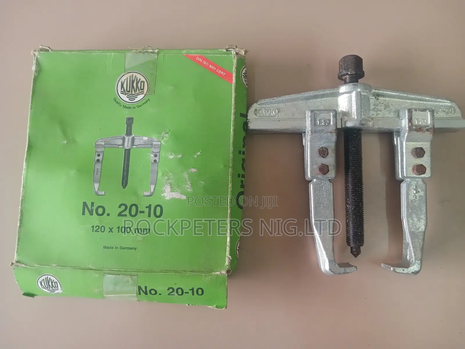 Kukko 20-10 120 X 100mm(4")Heavy Duty 2-Jaw Puller