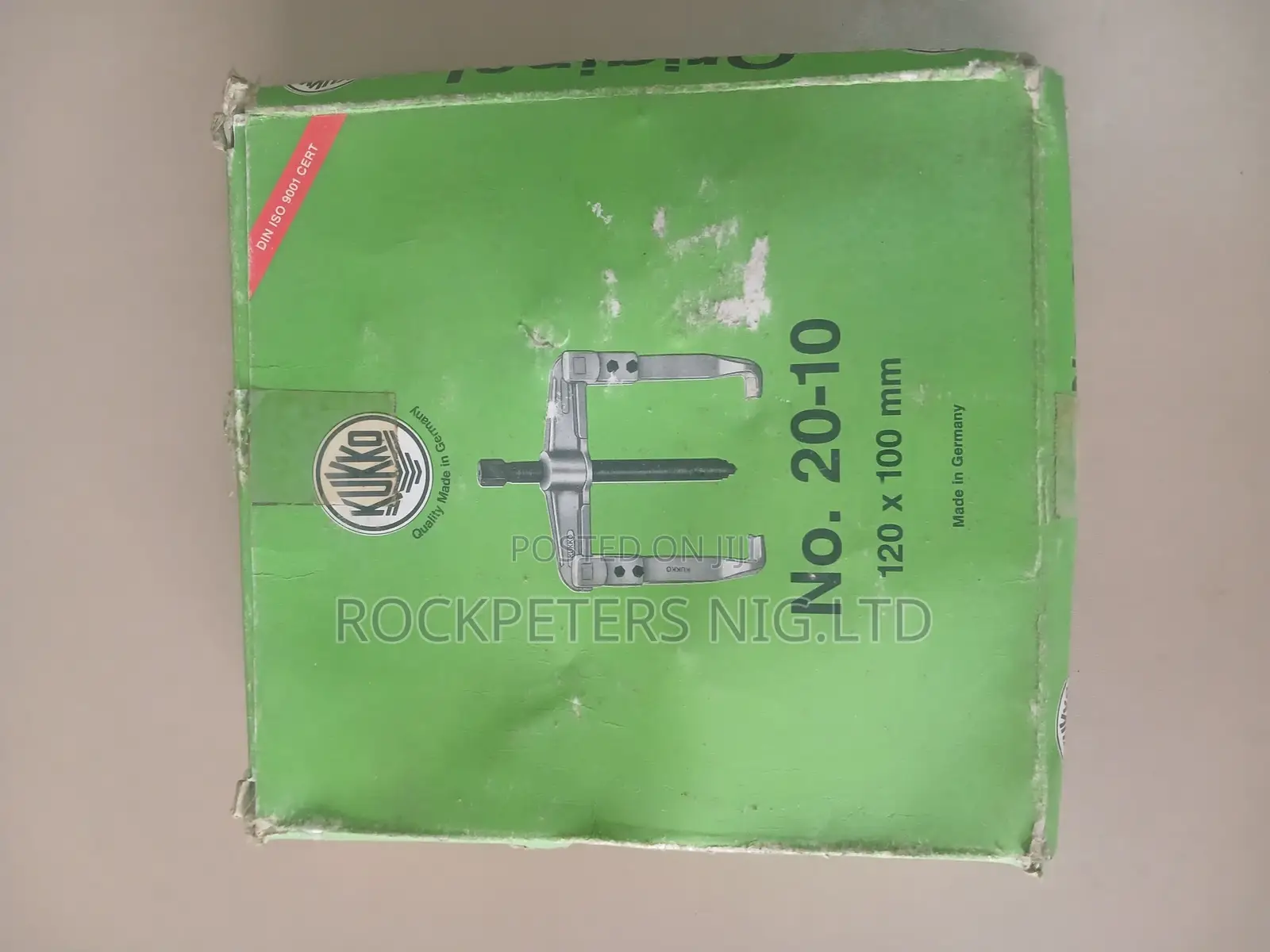 Kukko 20-10 120 X 100mm(4")Heavy Duty 2-Jaw Puller