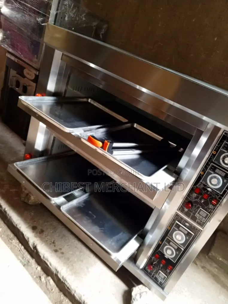 2deck 4tray Industrial Gas Baking Oven
