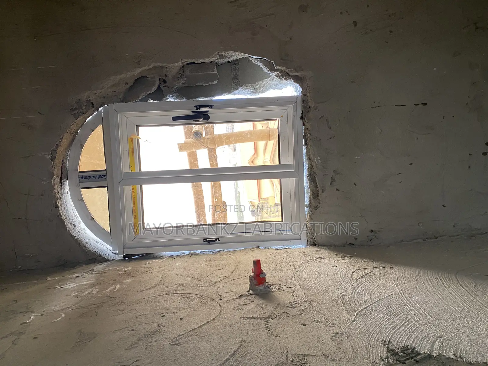 Toilet Windows With Arc