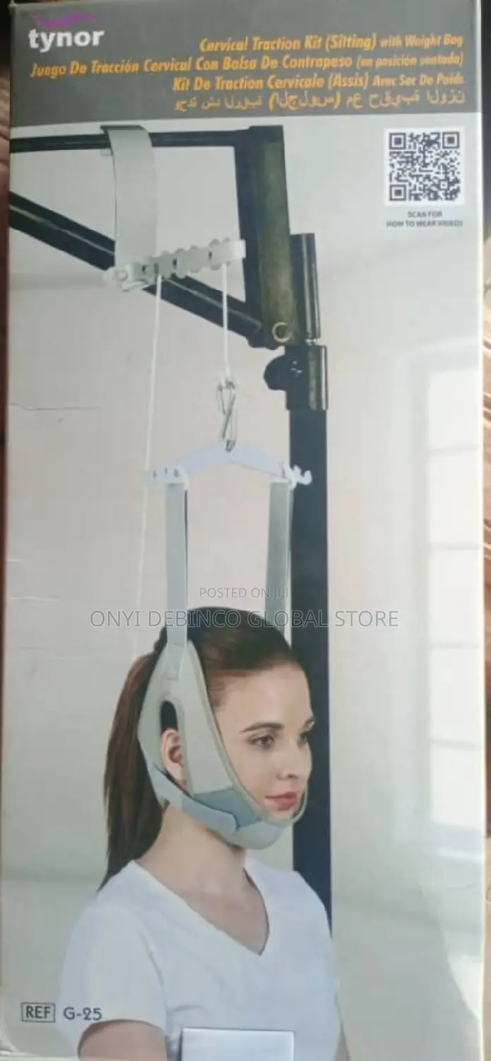 Cervical Neck Traction Kit With Weight Bag