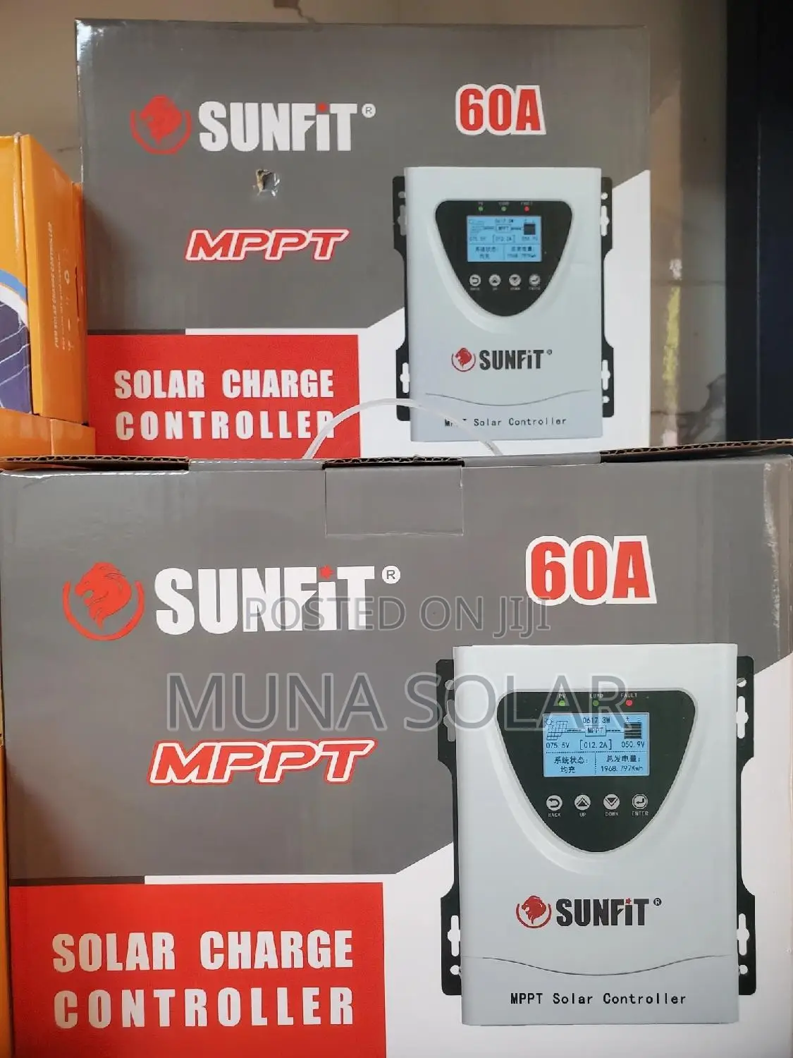 60ah 12v to 48v Sunfit Charge Controller