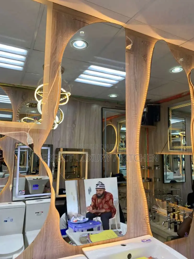 Face Shape LED Light Mirror