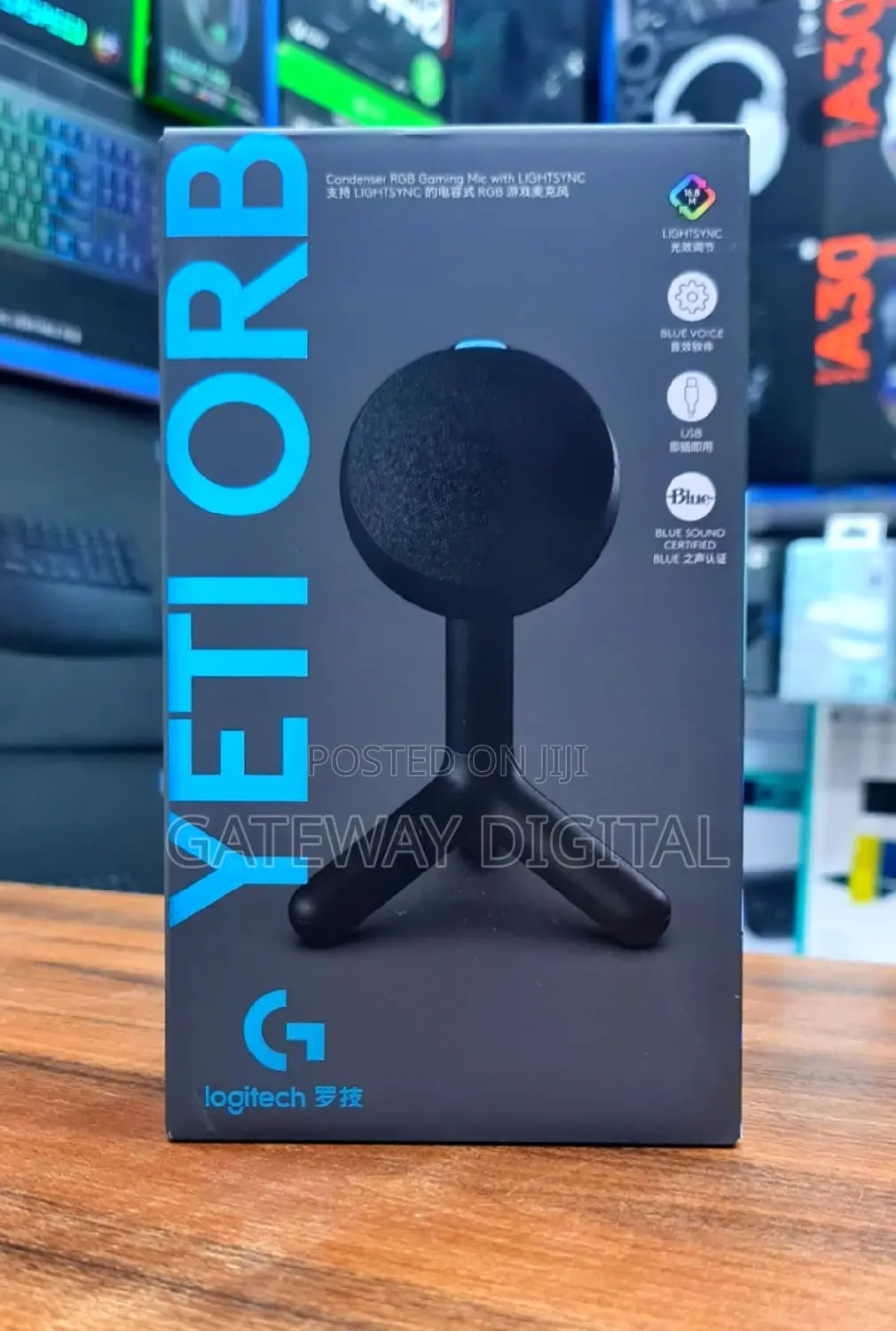 Logitech Yeti Orb RGB Gaming Microphone With LIGHTSYNC, USB