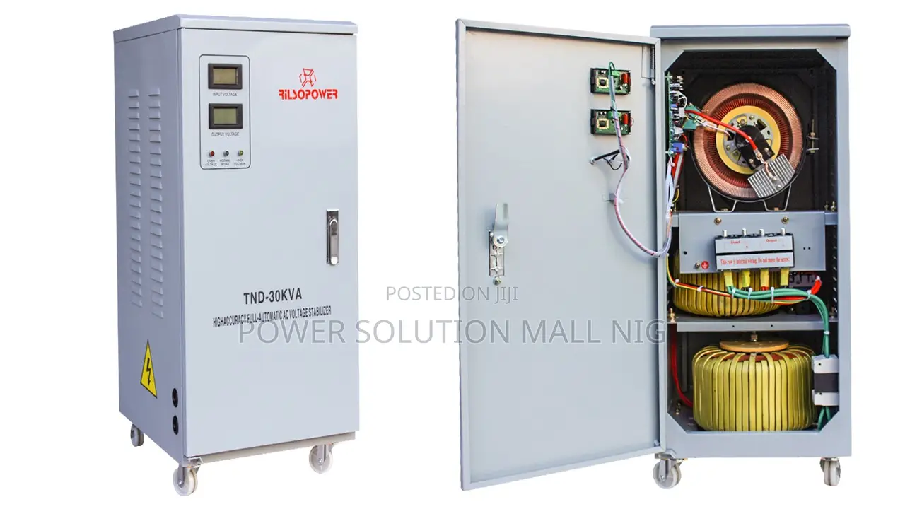 TND Single Phase Servo Rilsopower Stabilizer