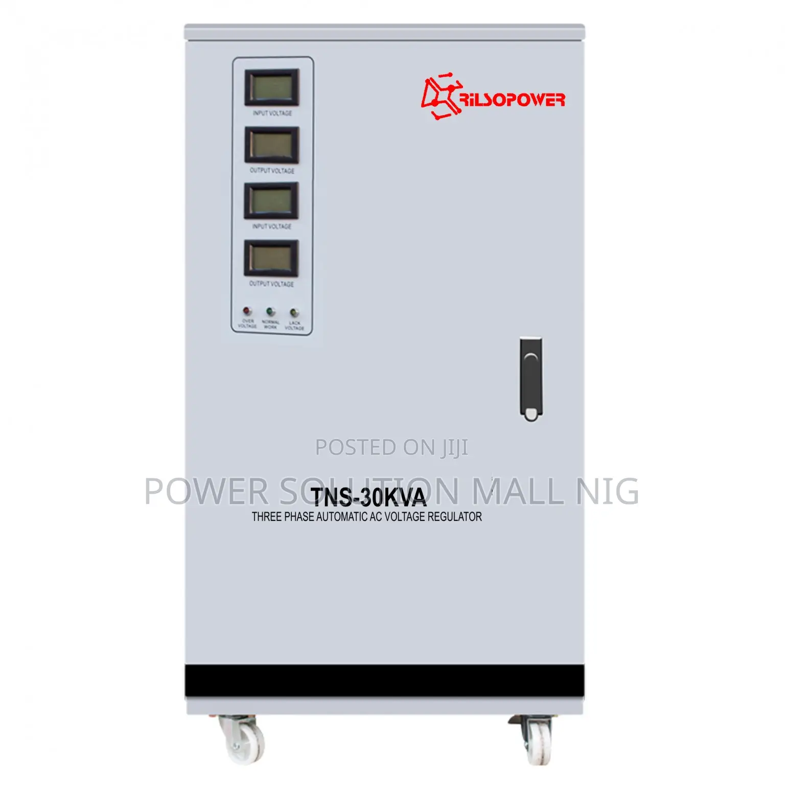 30kva 3-phase Rilsopower Servo Stabilizer