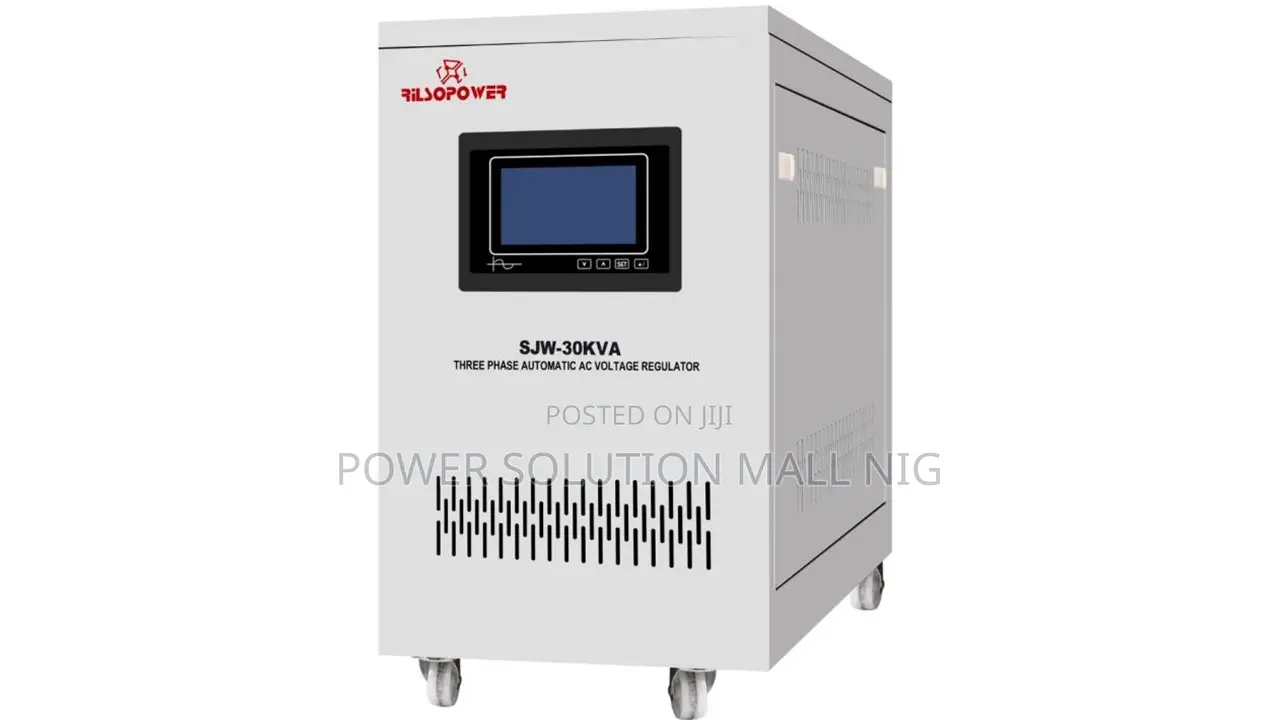 SJW-30kva Rilsopower Servo Stab 3-Phase