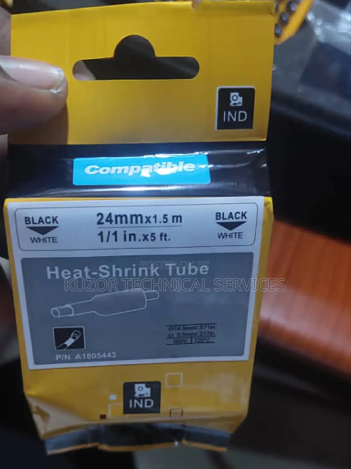 Dymo Label Tape Heat - Shrink Tube