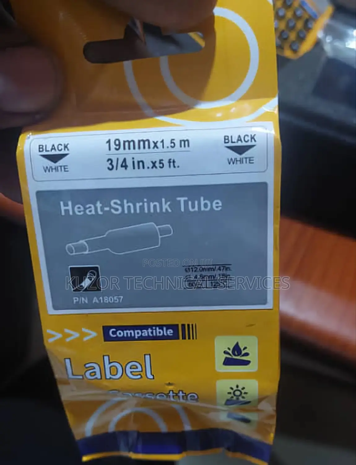 Dymo Label Tape Heat - Shrink Tube