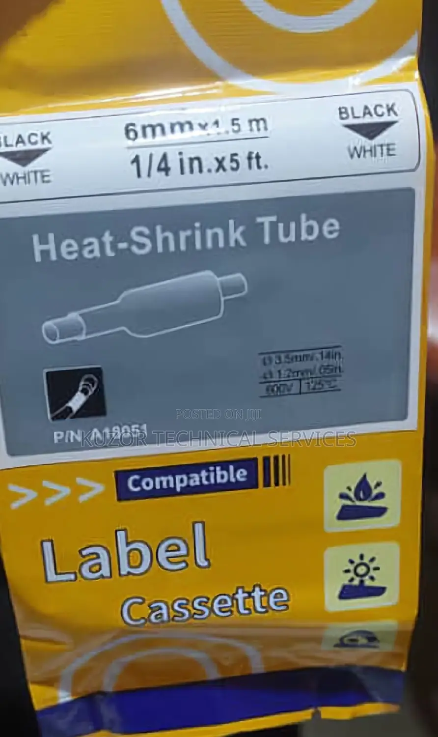 Dymo Label Tape Heat - Shrink Tube