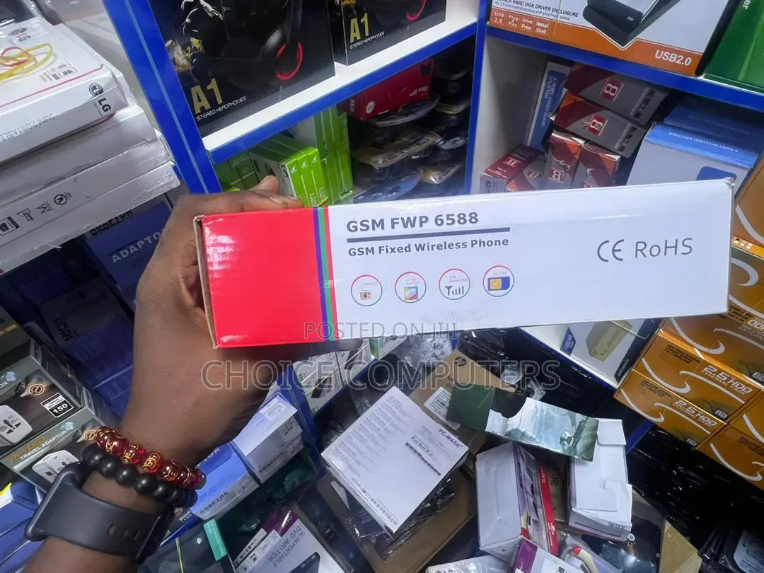 GSM Fixed Wirless Table Phone With Two SIM Card Port