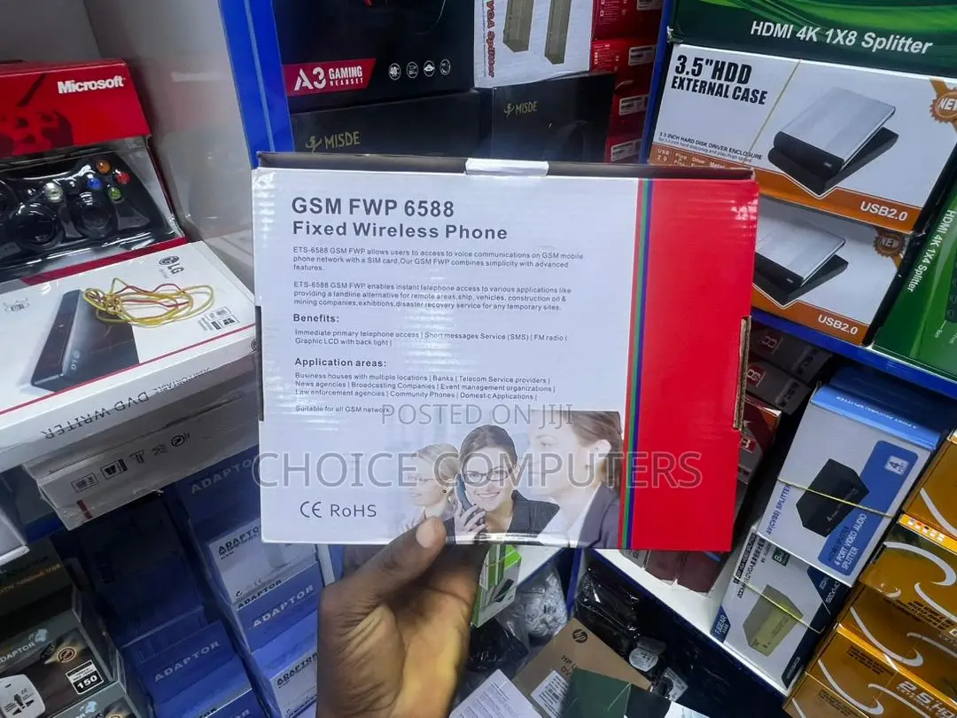 GSM Fixed Wirless Table Phone With Two SIM Card Port