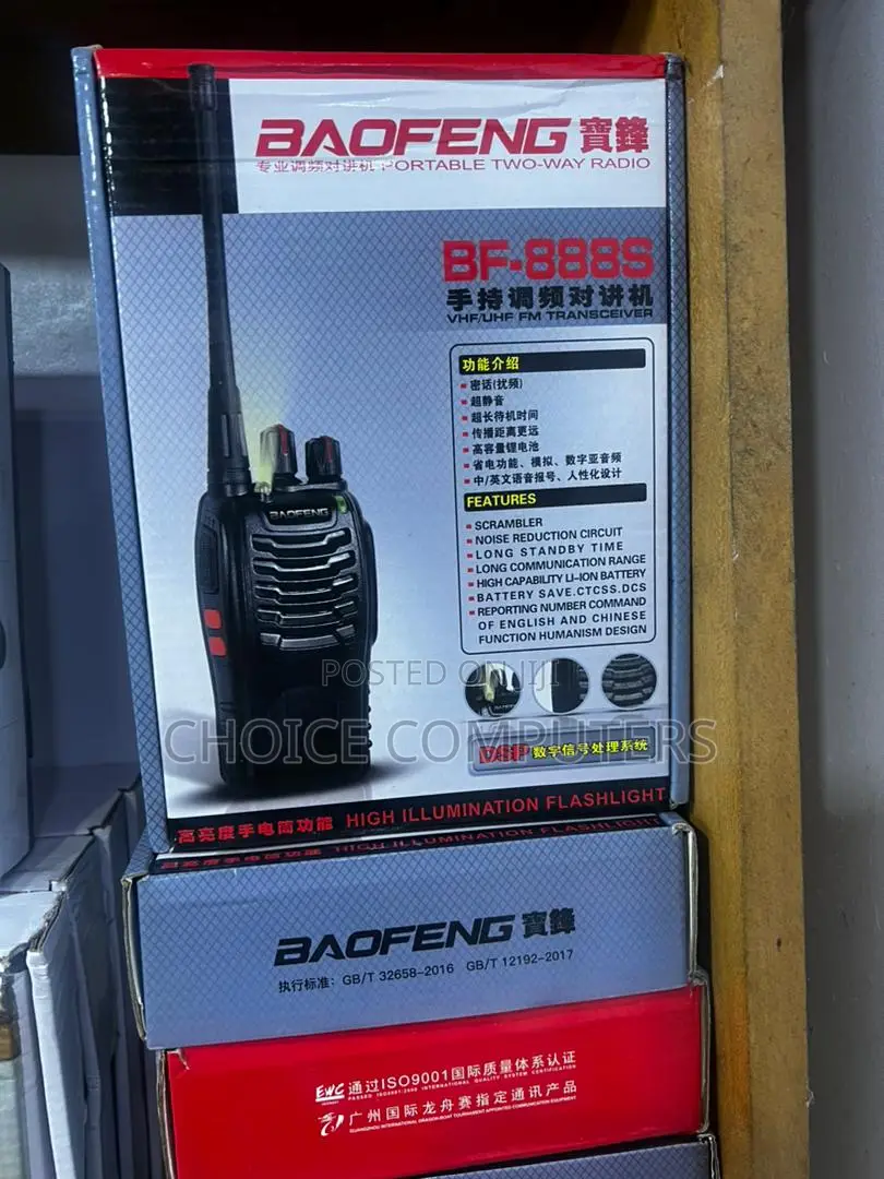 Baofeng Portable Two-Way Radio Walkie Talkie