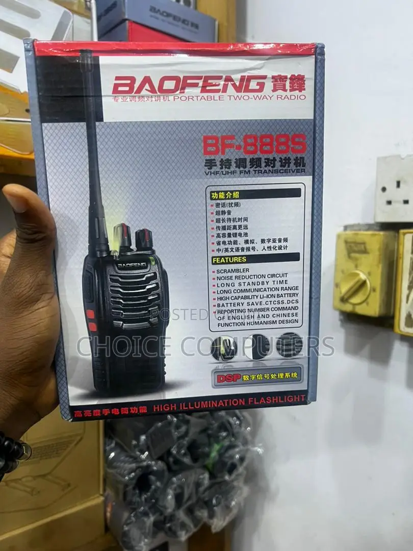 Baofeng Portable Two-Way Radio Walkie Talkie