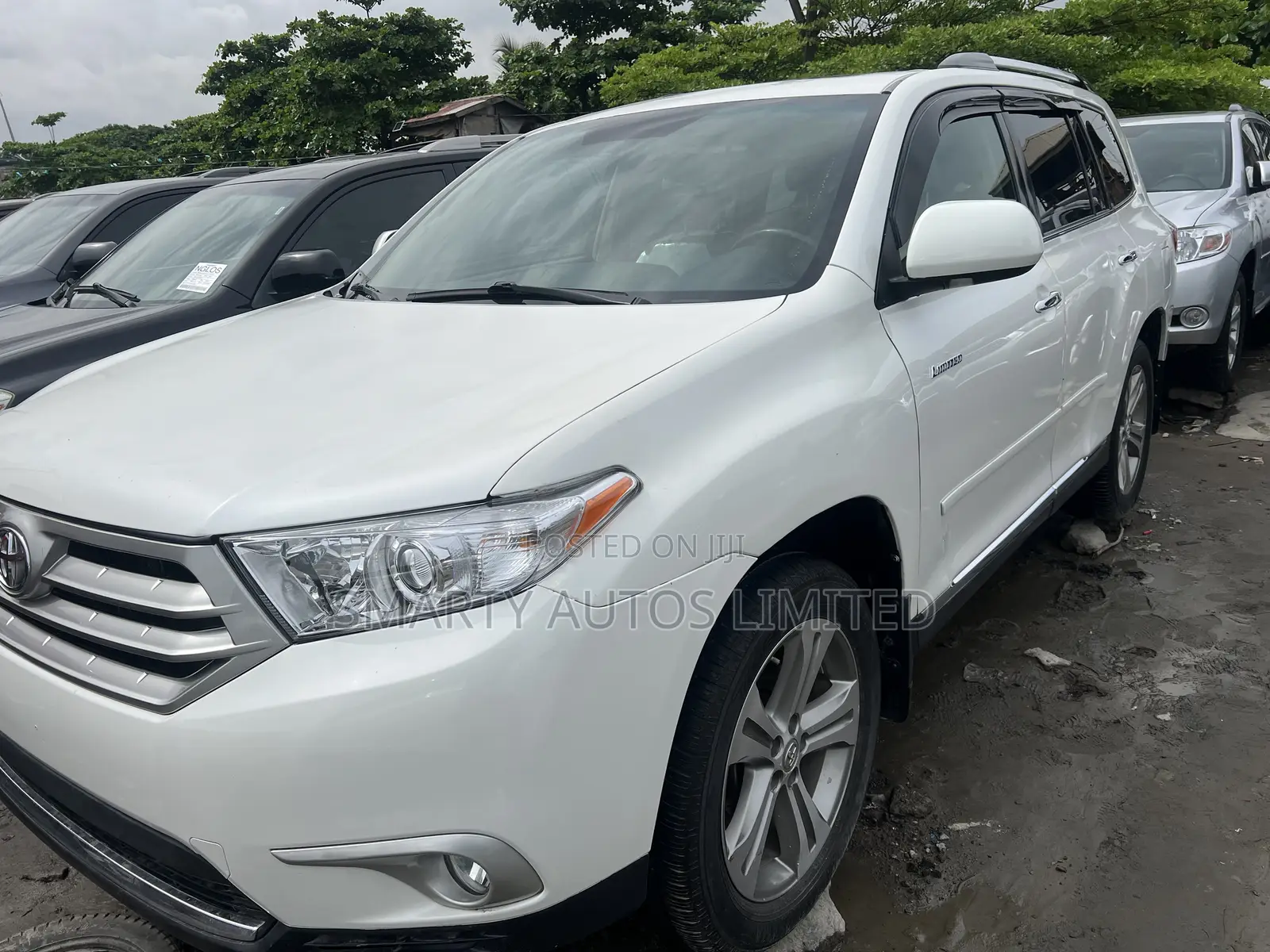 Toyota Highlander Limited 2012 White