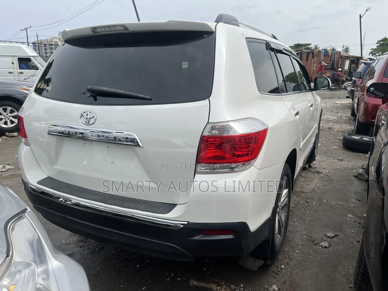 Toyota Highlander Limited 2012 White