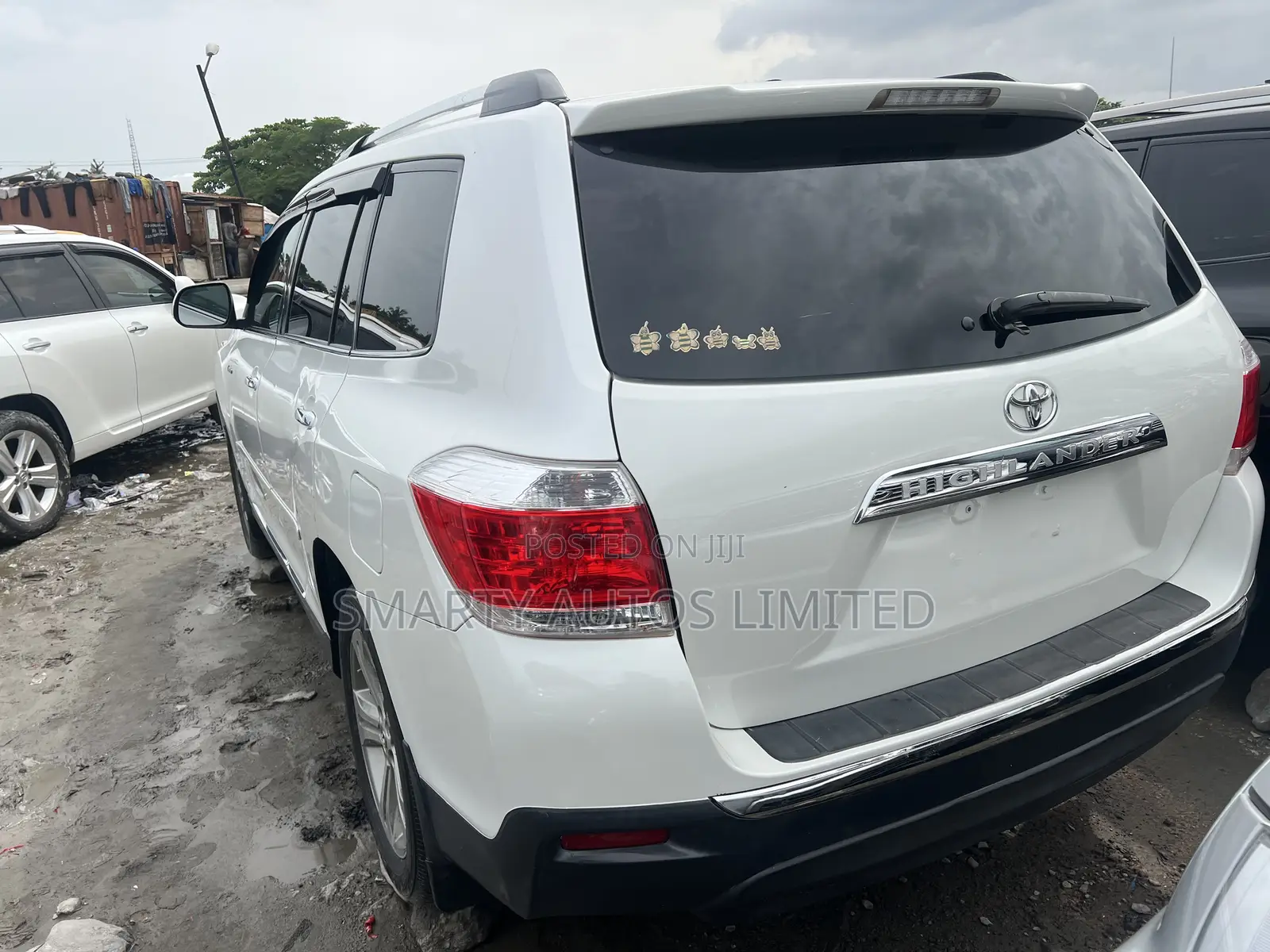 Toyota Highlander Limited 2012 White