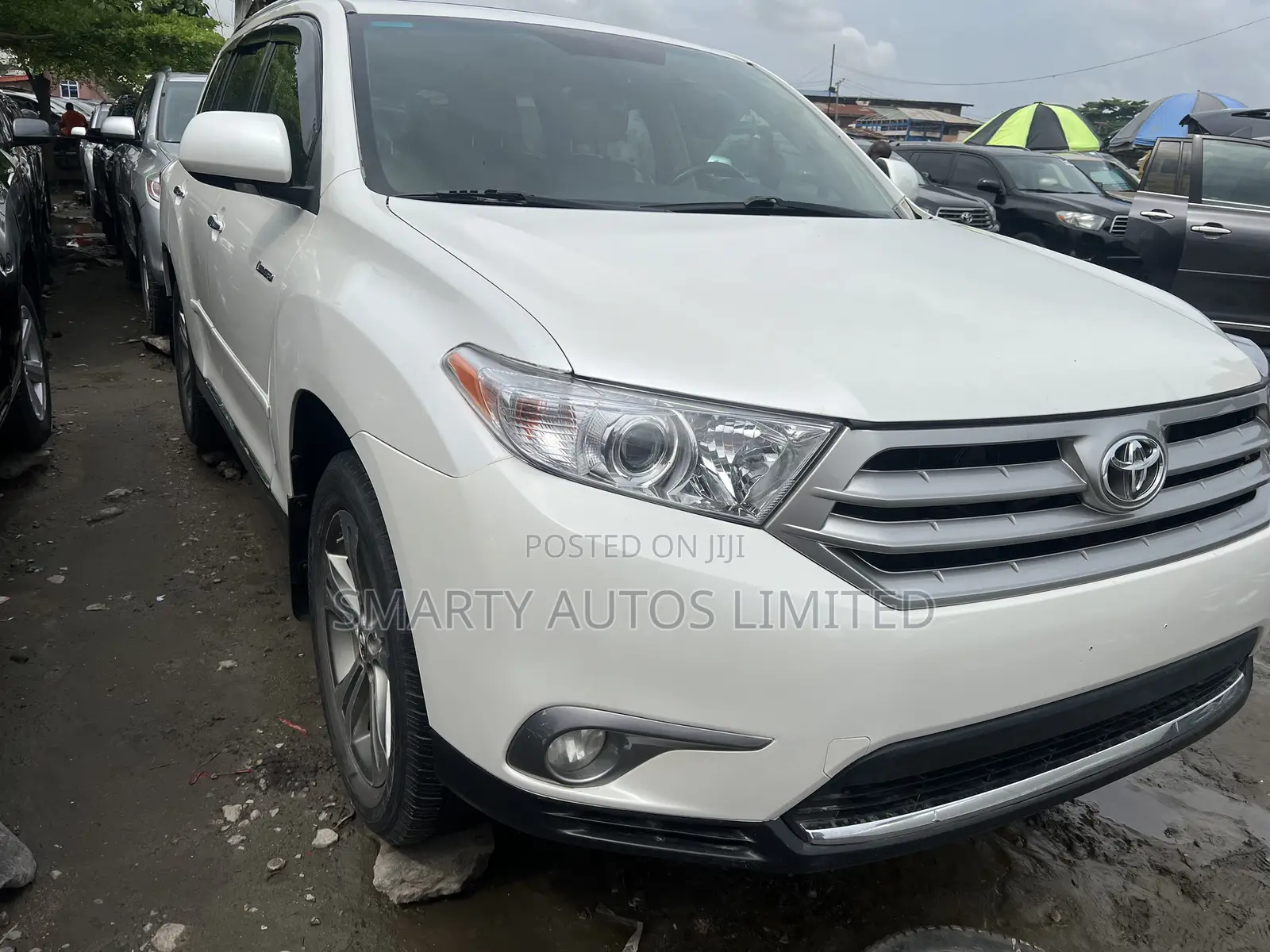 Toyota Highlander Limited 2012 White