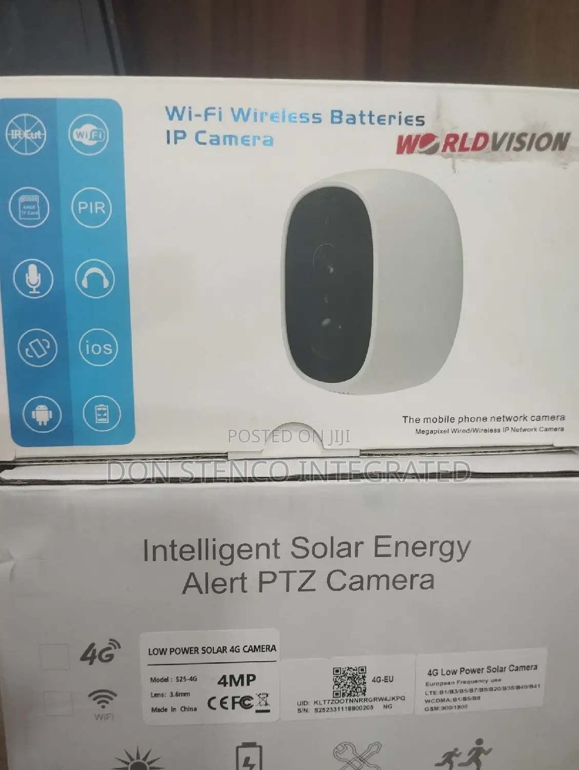 Wifi Wireless Batteries IP Camera