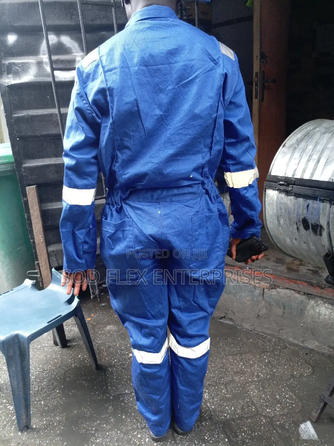 Royal Blue 100% Gown Fire 🔥Coverall