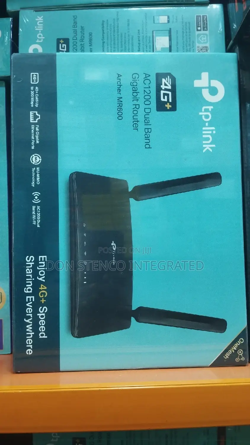 4G+ AC 1200 Dual Band Gigabit Router
