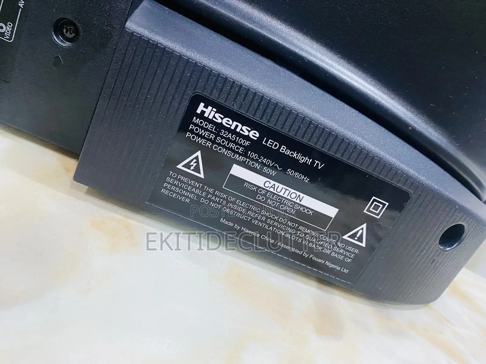 Barely Used Hisense 32” Led TV