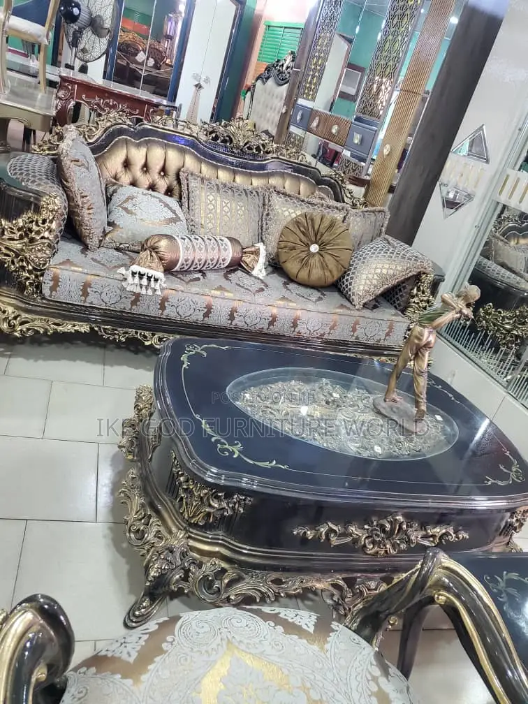 Complete Set of High Quality Turkish Royal Sofa Chair