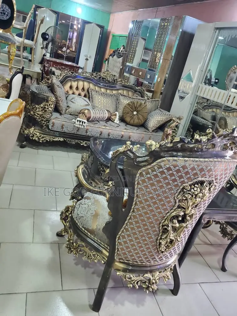 Complete Set of High Quality Turkish Royal Sofa Chair