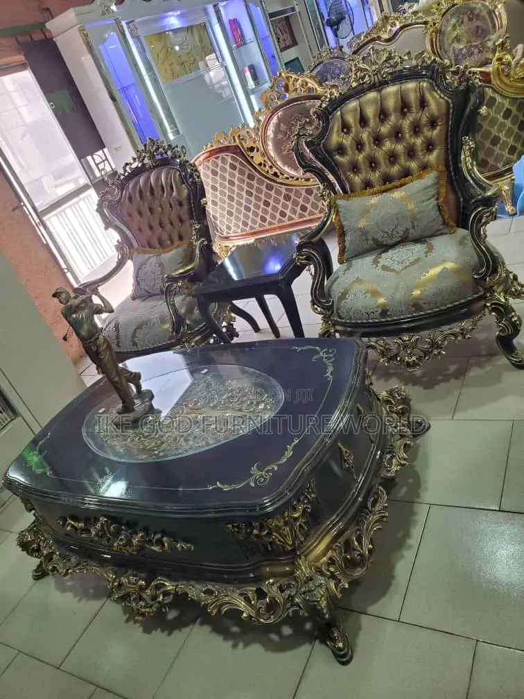 Complete Set of High Quality Turkish Royal Sofa Chair