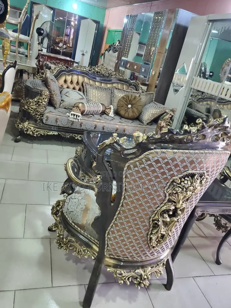 Complete Set of High Quality Turkish Royal Sofa Chair