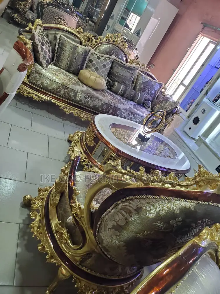 Complete Set of High Quality Turkish Royal Sofa Chair