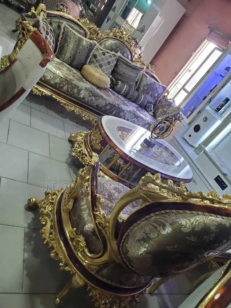 Complete Set of High Quality Turkish Royal Sofa Chair