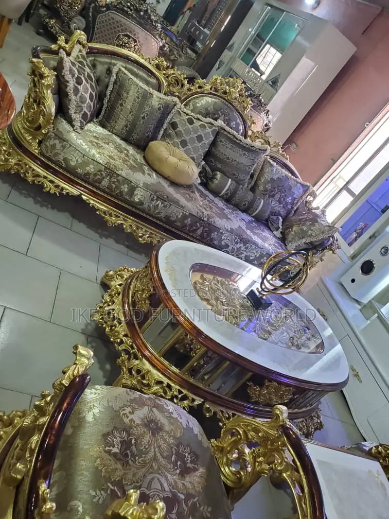 Complete Set of High Quality Turkish Royal Sofa Chair