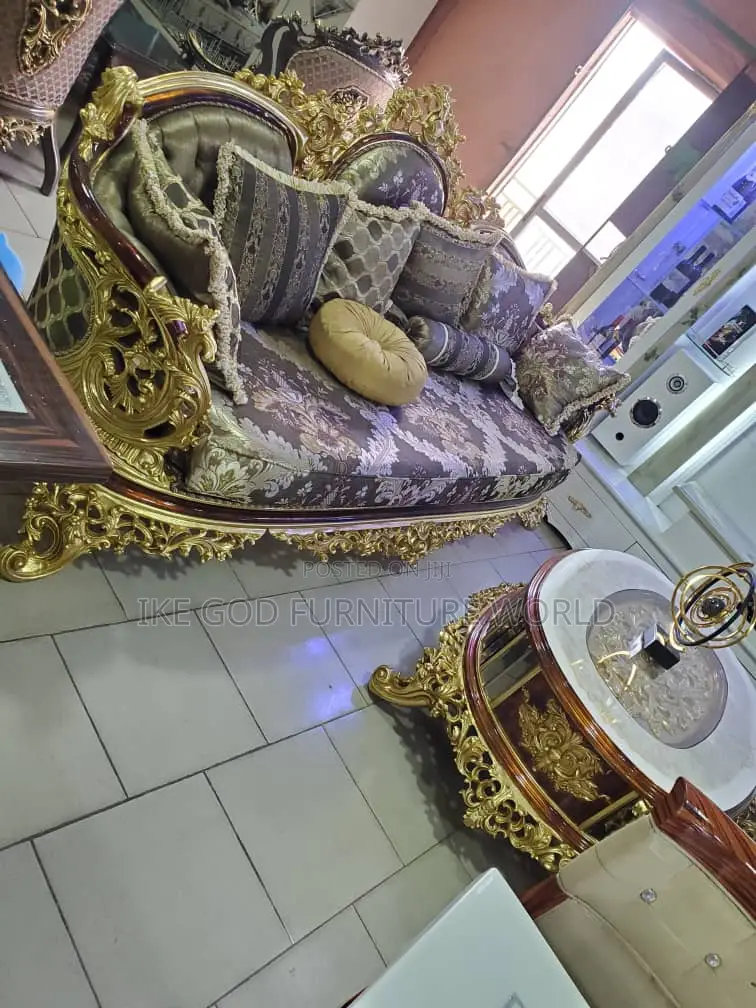 Complete Set of High Quality Turkish Royal Sofa Chair