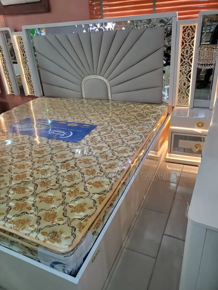 6by7 Imported Turkish Family Bed With Dressing Mirror